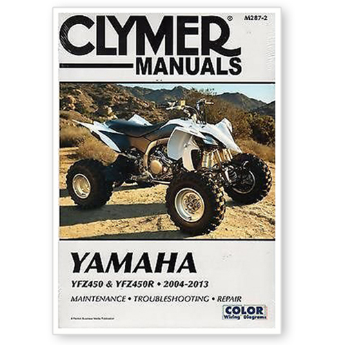 2004-2013 Yamaha YFZ450R ATV Clymer Repair Manual | eBay bill balance yfz 450 wiring diagram 
