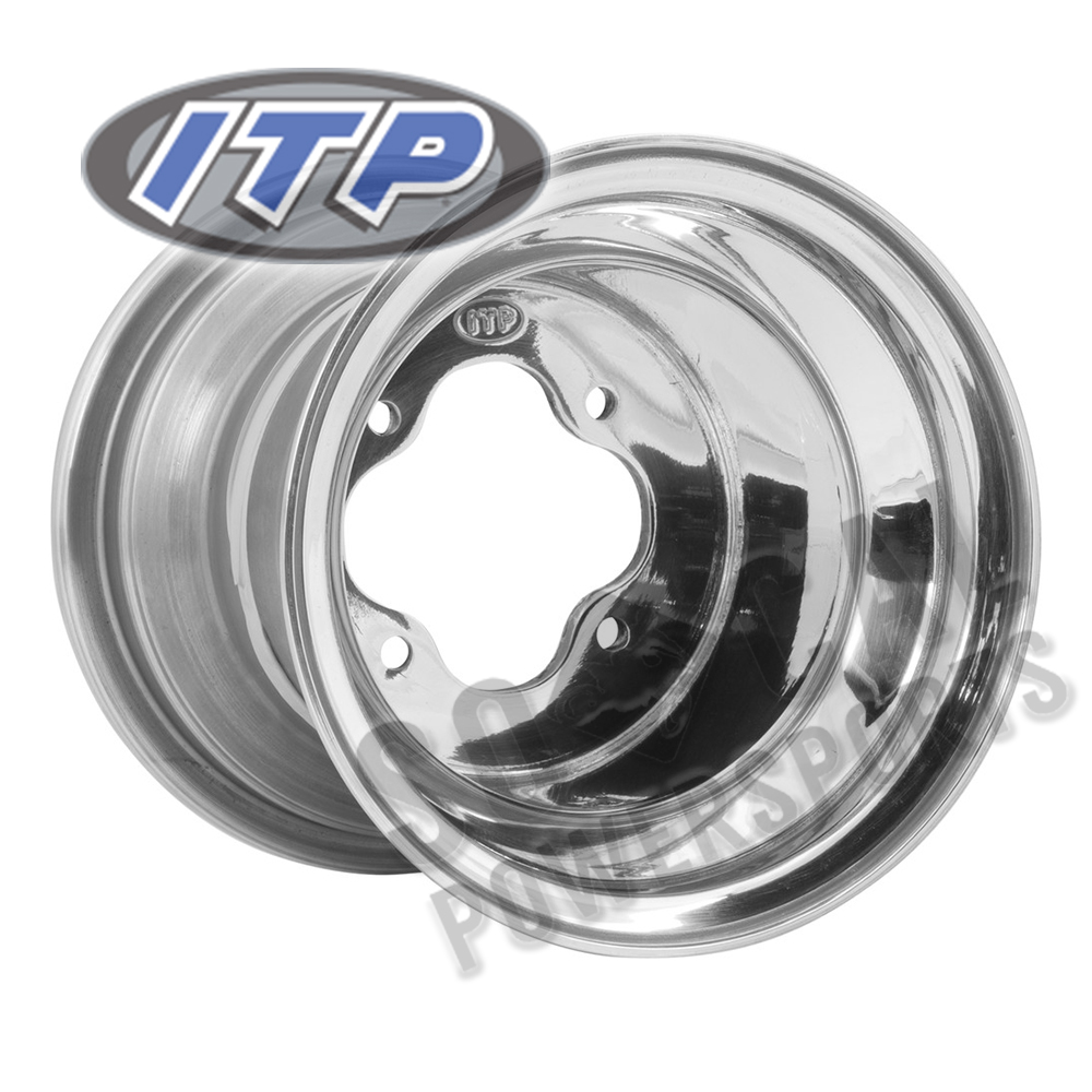 1997-2000 ITP Steel Wheel 10x8 4//137 Silver 3+5 Kawasaki KAF 620 Mule 2510 4X4
