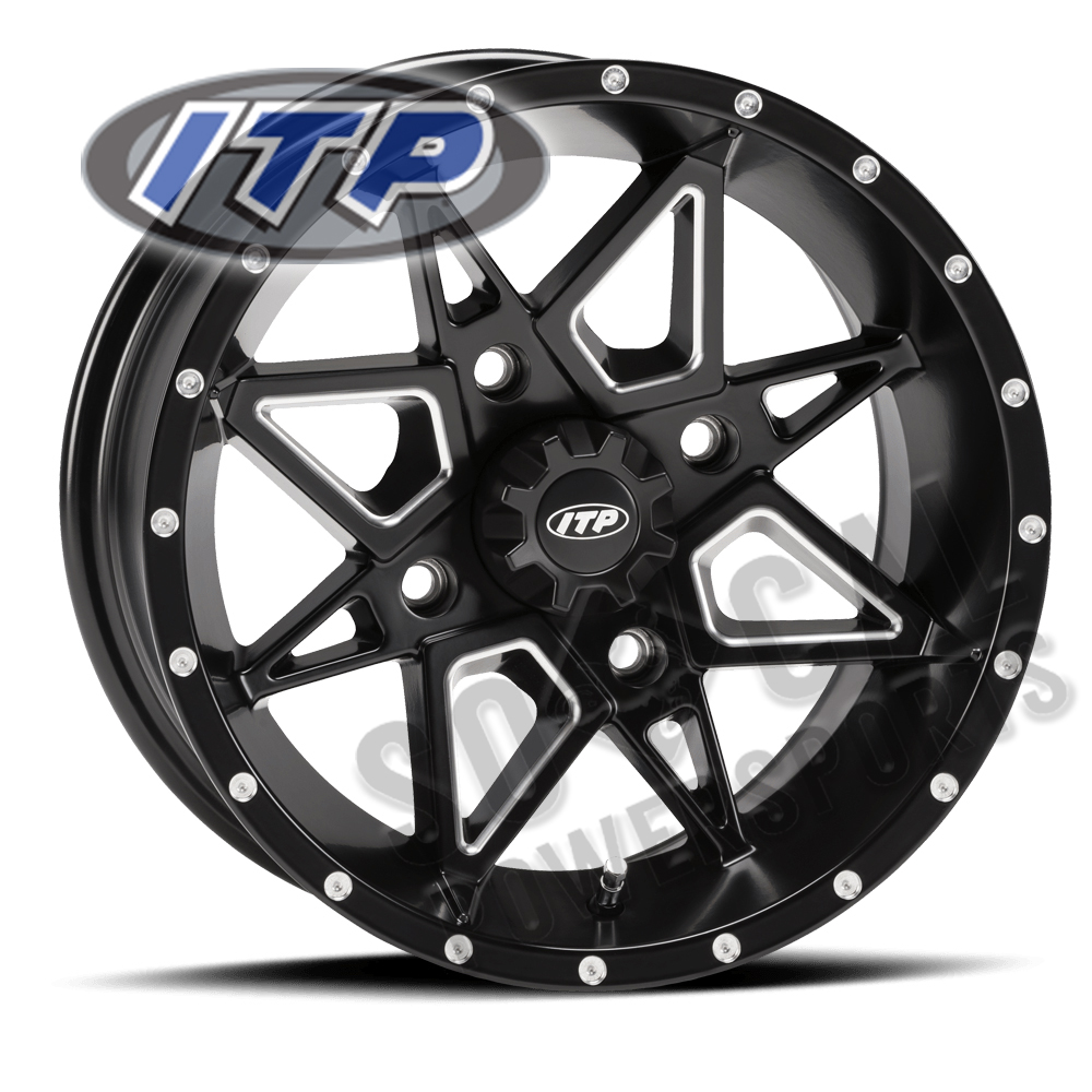 Itp Storm Wheel 14x7 4 156 Tornado Blk 3 Polaris Sportsman 335 Itp Storm Wheel 14x7 4 156 Tornado Blk