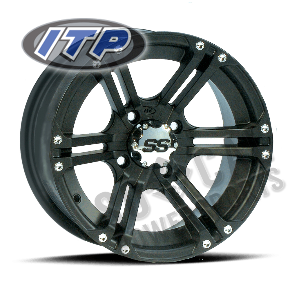 ITP SS212 Wheel 14x8 4//110 Machined w// Black 3+5 Yamaha YXZ 1000R SS 2017