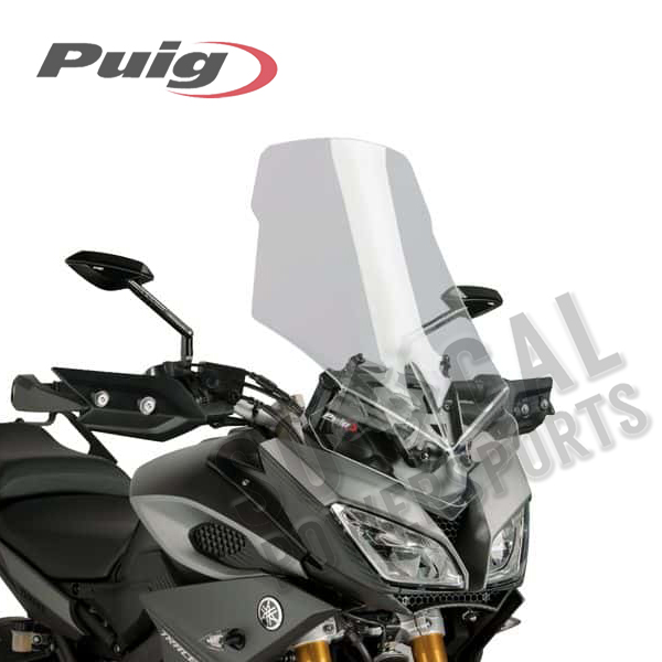 Dark Smoke 7646F 15-16 Yamaha FJ09 Puig Touring Windscreen