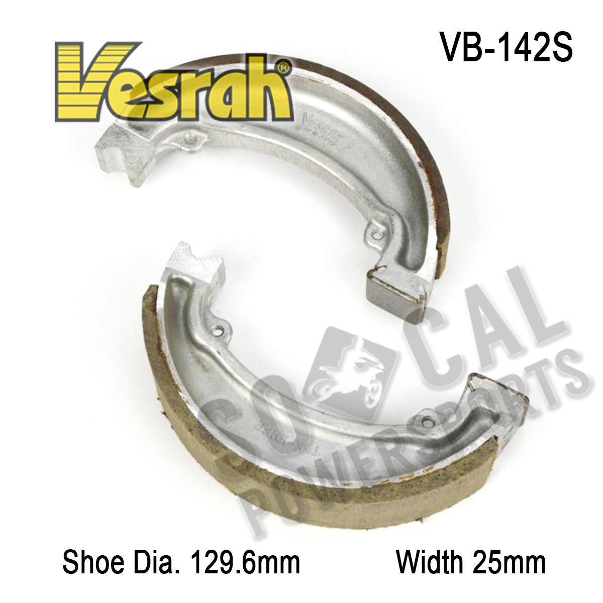 FRONT BRAKE SHOES ETON RXL150 VIPER 2005 2006 2007 2008 2009